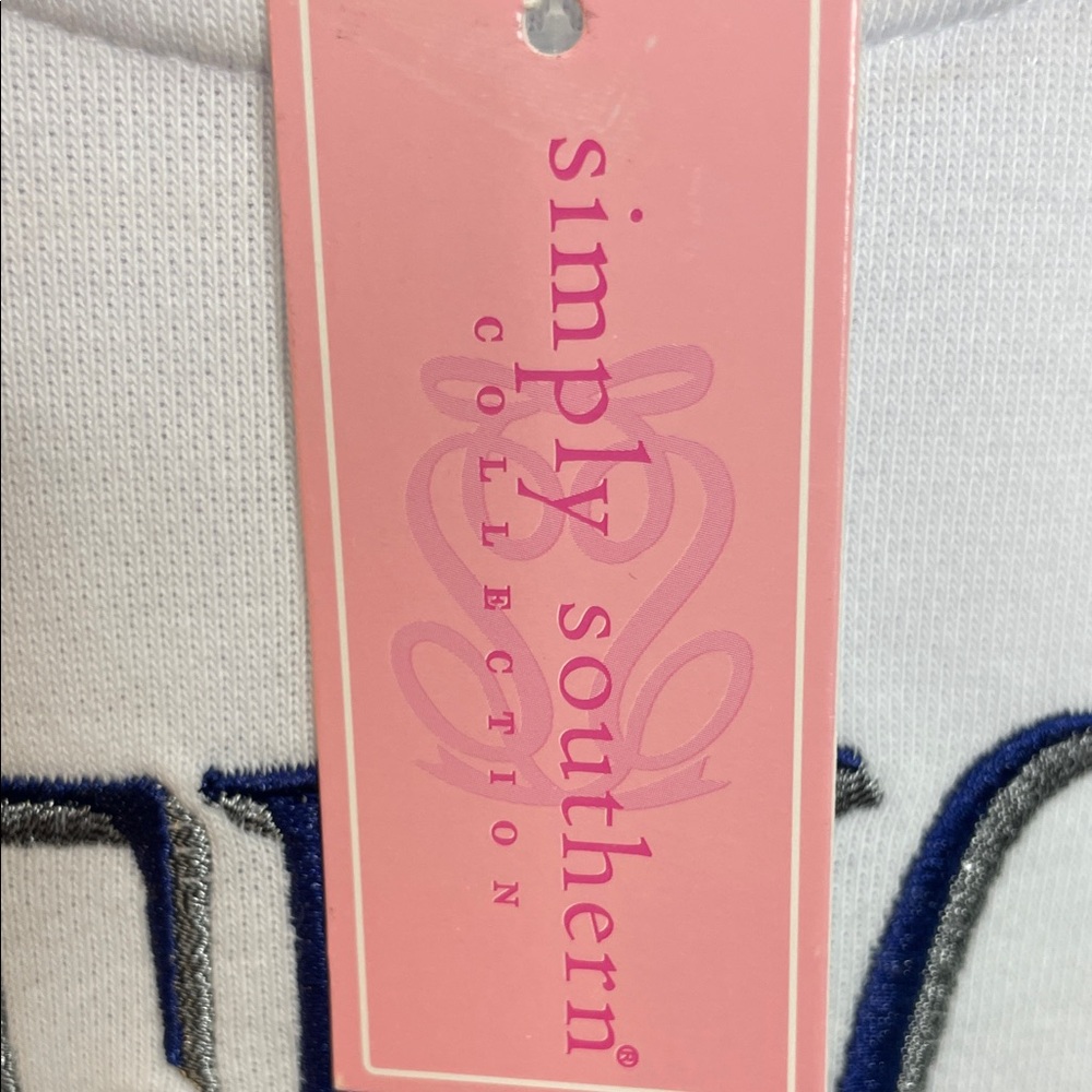 Simply Southern Patriotic American Themed Cozy Oversized Crewneck Sweatshirt - Picture 2 of 10